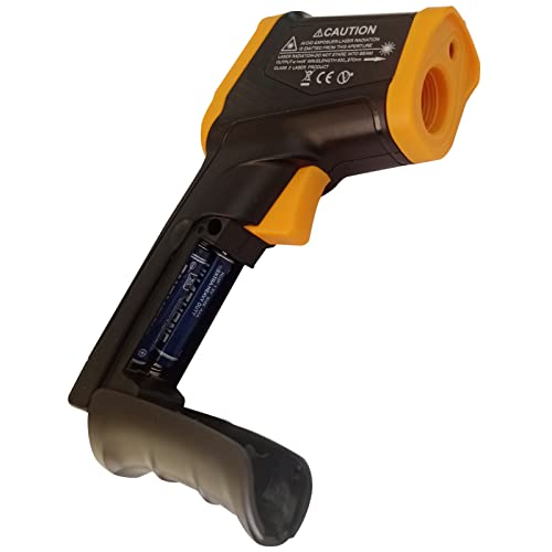 Digital Infrared Thermometer Gun for Cooking,BBQ,Pizza Oven,Ir Thermometer with Backlight,-58℉~932℉(-50℃~500℃) Handheld Non Contact Heat Laser Temperature Gun (Not for Human)