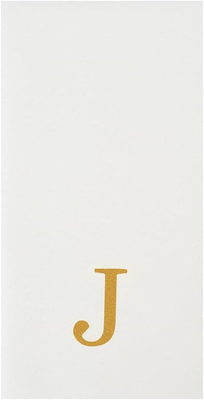 Luxenap 15.8 X 7.9 Inch Linen-Feel Guest Towels, 50 Lettered Hand Towels