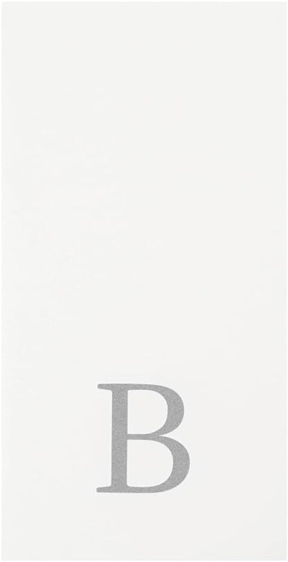 Luxenap 15.8 X 7.9 Inch Linen-Feel Guest Towels, 2000 Lettered Hand Towels