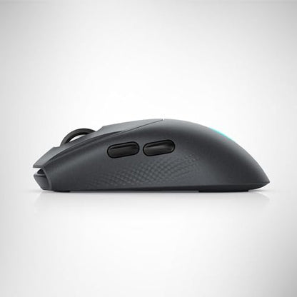 Alienware Wired/Wireless Gaming Mouse AW610M - 16000 DPI Optical Sensor, 350 Hour Rechargeable Battery, 7 Buttons, 3-ZONE 16.8m AlienFX RGB Lighting, Ergonomic - Dark Side of the Moon