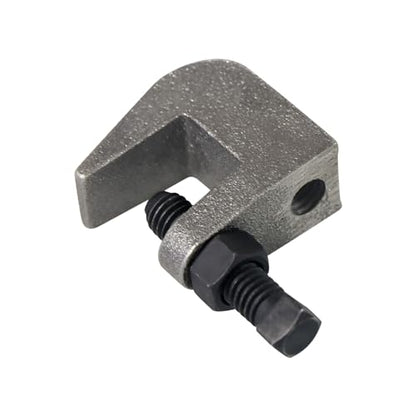3/8"-16 Iron Safety Rod Beam Clamps, UNC Standard, 3/4" Jaw Opening, Wall Ceiling Mount Vertical Piping Support-Clamp for Copper, PVC Tubing, 20 Pieces