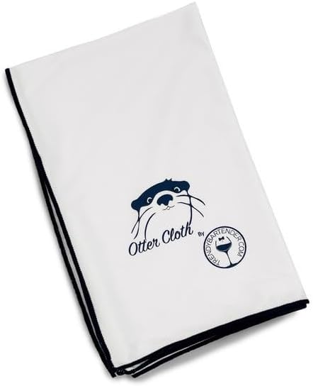 Trendy Bartender Toast to Perfection Microfiber Glass Polishing Lint-Free Cloth
