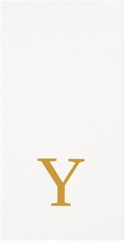 Luxenap 15.8 X 7.9 Inch Linen-Feel Guest Towels, 50 Lettered Hand Towels