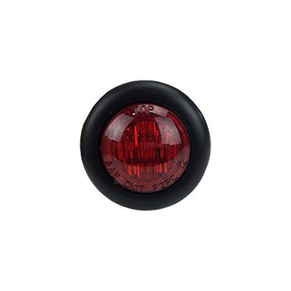LONG HAUL LED Clearance Marker Light, 5 3/4in, Acrylic, Black Trim, 5 Pack