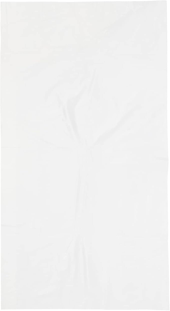 50 Pack Clear Plastic Garment Bags