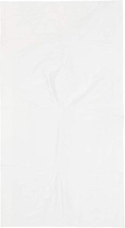 50 Pack Clear Plastic Garment Bags