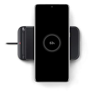 Samsung Electronics Wireless Charger Trio, Qi Compatible - Charge up to 3 Devices at Once - for Galaxy Phones, Buds, Watches, and Apple iPhone Devices, Black (US Version)
