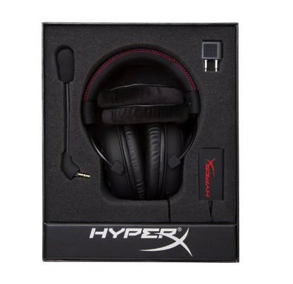 HyperX Cloud Gaming Headset for PC, Xbox One¹, PS4, PS4 PRO, Xbox One S¹, Nnintedo Switch (KHX-H3CL/WR) - Black