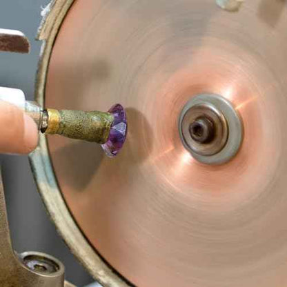 HARFINGTON Diamond Flat Lap Disc Set 6" x 1/2" Arbor 120/240/600/1000/1200/1500/2000/2500/3000 Grit Abrasive Wheel Lapping for Grinding Sanding Ceramics, Glass, Stones