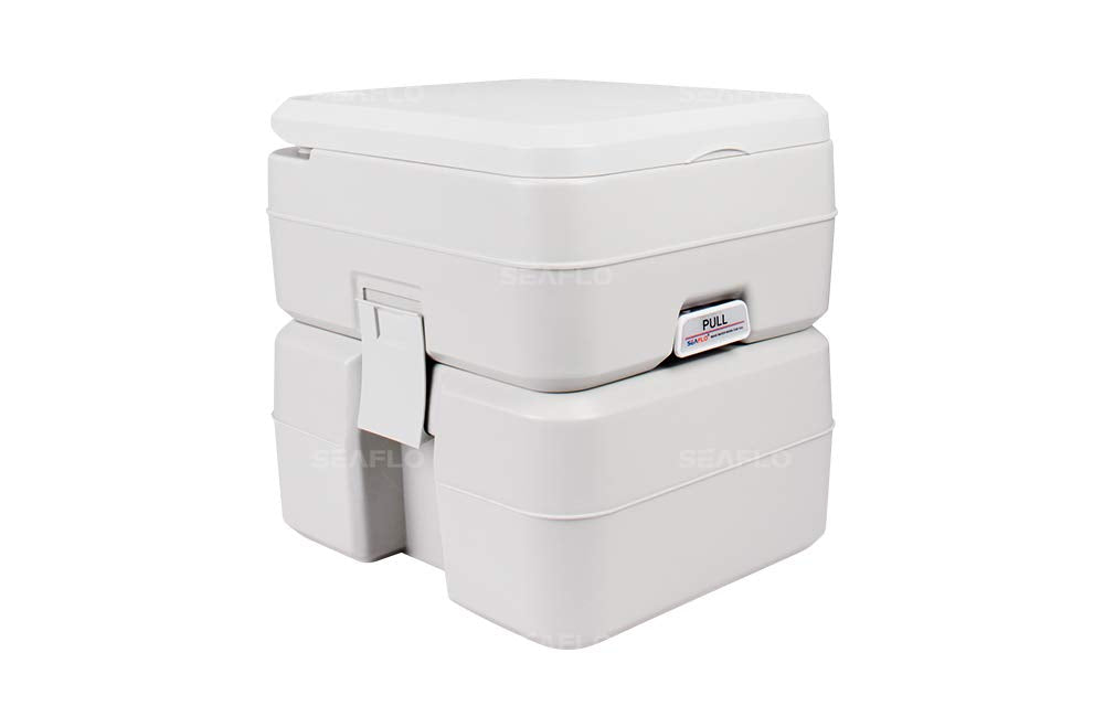 SEAFLO Portable Toilet for Marine, RV, Camping and Boat (5.3 Gallon)