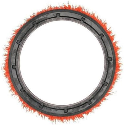 Oreck Commercial 237047 Orange Tile and Resilient Floor Scrub Brush, 10.5 in.