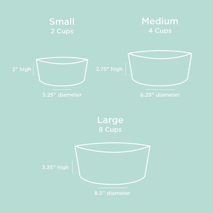 Waggo Simple Solid Dog Bowl and Dog Bowl Stand - Single Iron Stand with Single Ceramic Feeder or Water Bowl (Dolphin, Large)
