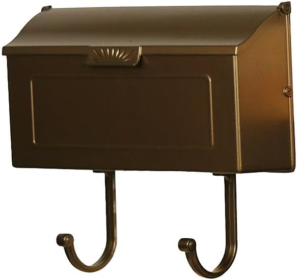 Special Lite Horizon Horizontal Wall Mount Mailbox - Bronze Aluminum Mailbox for Wall Mount - SHH-1006-HBZ