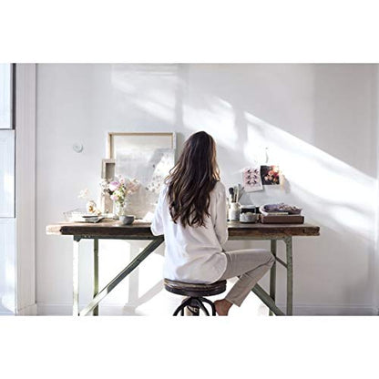 Google Nest Thermostat E - Programmable Smart Thermostat for Home - 3rd Generation Nest Thermostat - Works with Alexa,White