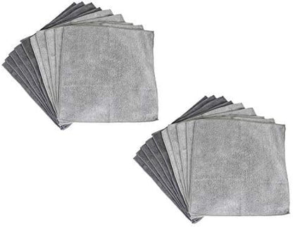 Microfiber Cleaning Cloths, Attract Dust Like a Magnet, Use Wet or Dry