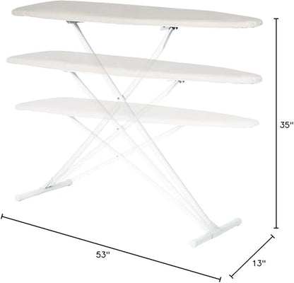 Full Size Ironing Board with Cover & Pad – Made in USA by Seymour Home Products
