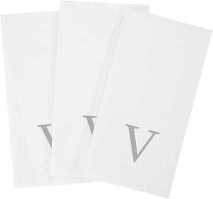 Luxenap 15.8 X 7.9 Inch Linen-Feel Guest Towels, 2000 Lettered Hand Towels