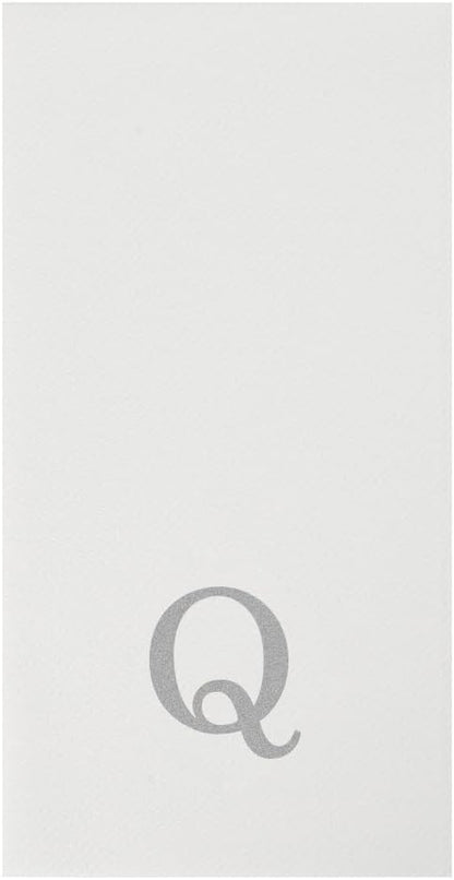 Luxenap 15.8 X 7.9 Inch Linen-Feel Guest Towels, 2000 Lettered Hand Towels