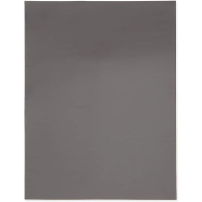 Bright Creations Sheet Magnets - 8.5 x 11 in, 12-Pack Gray Rubber - Repositionable & Cut-to-Size for DIY Crafts & Photo Magnets