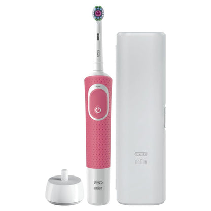 Oral-B Pro 100 Whitening Electric Toothbrush, Pink