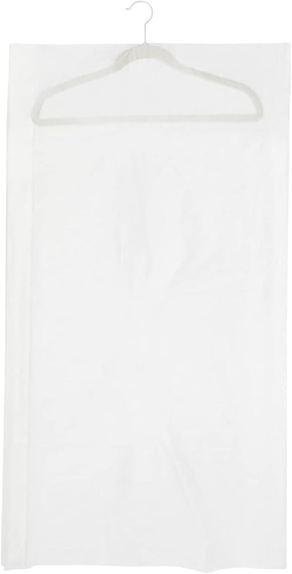 50 Pack Clear Plastic Garment Bags