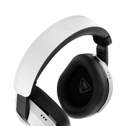 Turtle Beach Stealth 600 Wireless Multiplatform Amplified Gaming Headset for Xbox Series X|S, Xbox One, PC, PS5, PS4, & Mobile – Bluetooth, 80-Hr Battery, Noise-Cancelling Mic – White