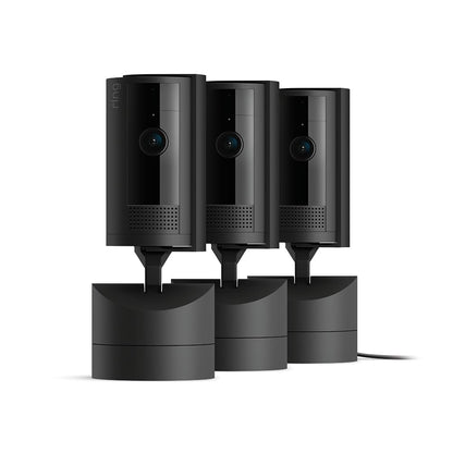 Ring Pan-Tilt Indoor Cam | See all around your home or business with 360° pan coverage, HD video, plus Two-Way Talk (2024 release) | White