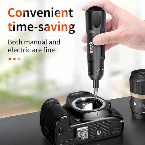 Mini Electric Screwdriver Set,3.7V 800 MAH USB-C Rechargeable Cordless Rotary Tool With 20 pcs Bits Set For Install or Repair