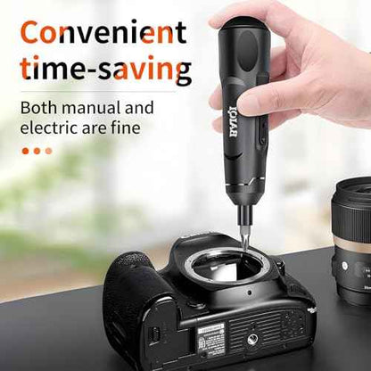 Mini Electric Screwdriver Set,3.7V 800 MAH USB-C Rechargeable Cordless Rotary Tool With 20 pcs Bits Set For Install or Repair