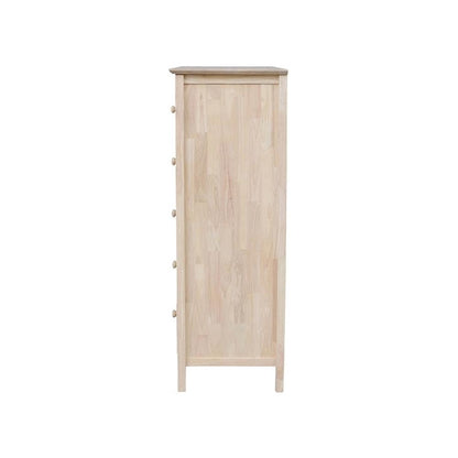 International Concepts Dresser with 5 Drawers ,Unfinished