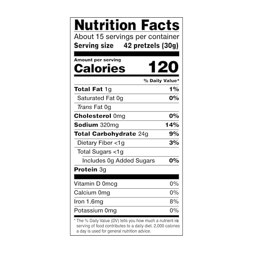 Amazon Grocery, Pretzel Sticks, 16 Oz (Previously Happy Belly, Packaging May Vary)