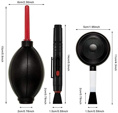 Patelai Camera Cleaning Kit Include Cleaning Pen Brush, Blower Brush Dust