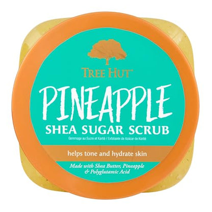 Tree Hut Coco Colada Shea Sugar Scrub, 18 oz, Ultra Hydrating and Exfoliating Scrub for Nourishing Essential Body Care