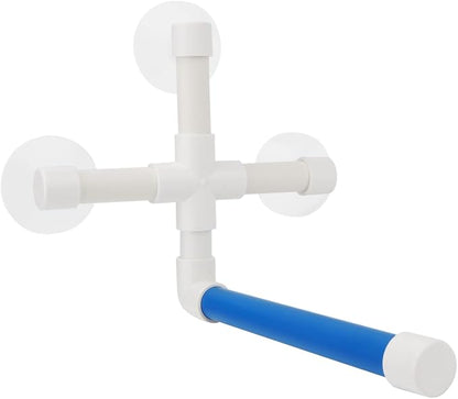 Hypeety Pet Parrot Bath Perches Rack Suction Cup Bird Window and Shower Perch Parakeet Standing Platform for Budgies Parakeet Bath Perch Toy