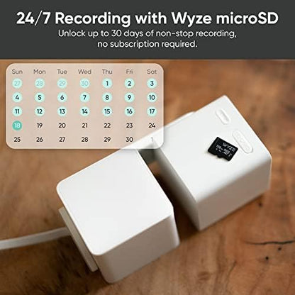 WYZE Cam Pan v3, Indoor/Outdoor IP65-Rated 1080p Pan/Tilt/Zoom Wi-Fi Smart Home Security Camera with Color Night Vision, 2-Way Audio, Compatible with Alexa & Google Assistant, Free Expert Setup
