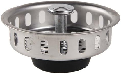 VIVA Kitchen Sink Strainer, Stainless Steel Basket Strainer Replacement