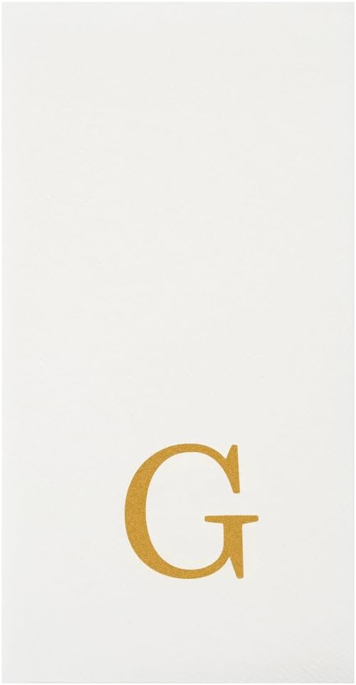 Luxenap 15.8 X 7.9 Inch Linen-Feel Guest Towels, 2000 Lettered Hand Towels