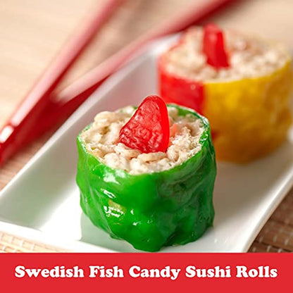 SWEDISH FISH Mini Soft & Chewy Candy, Family Size, 1.8 lb
