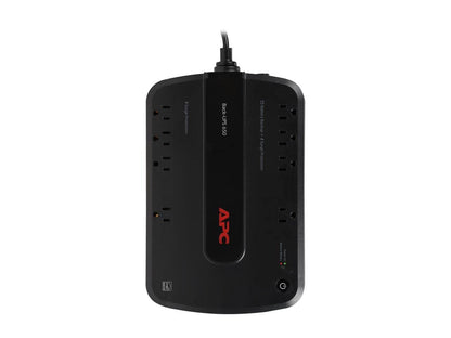 APC Back-UPS 650VA / 390W Battery Backup & Surge Protector, 8 Outlets, RJ45 Ethernet Protection, BE650G1 Uninterruptible Power Supply for Computers, Wireless Routers, and Home Office Electronics