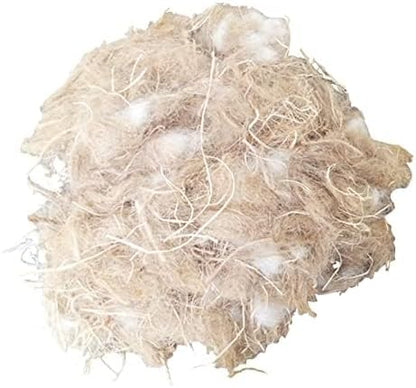 Natural Mixing Nesting Material Pads for Bird Nest,Bird Nest Material,Great for Nest Building and Hideouts,(50G / 1.76OZ)