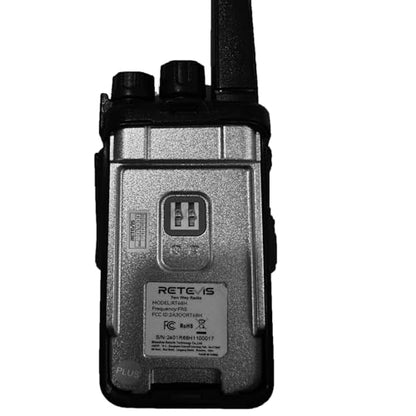 Retevis RT68 Walkie Talkies with Earpiece, Portable FRS Two-Way Radios Rechargeable, with 6 Way Multi Unit Charger, Hands Free, Long Range, Rugged 2 Way Radios 6 Pack for Adults School Church