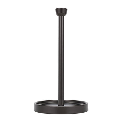 Ivilon Countertop Paper Towel Holder - Modern Tapered End Cap Design - Color Oil Rubbed Bronze