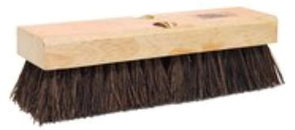 Weiler 44027 12" Deck Scrub Brush, Palmyra Fill