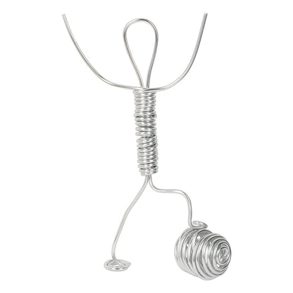 Tenn Well 12 Gauge Aluminum Wire, 100 Feet 2mm Bendable Metal Craft Wire for Sculpting, Armature, Jewelry Making, Floral Making, Doll Making, Modelling, Crafting, Bonsai Training