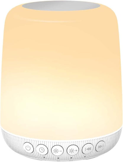 Night Light LED Touch Night Dimmable with 20 Levels of Brightness 4 Timers Rechargeable Battery for Bedroom Baby Nursery Living Room Home for Kids and Adult Breastfeeding Sleep Aid White