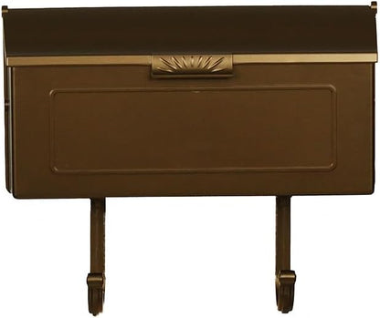 Special Lite Horizon Horizontal Wall Mount Mailbox - Bronze Aluminum Mailbox for Wall Mount - SHH-1006-HBZ