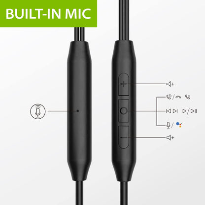Avantree C171 - USB-C Wired Earbuds with Microphone & Volume Controls, Compatible with New iPhone 15 & 16, Samsung, Google & Android Type C Phones Headphones with Ear Hook for Running & Sports