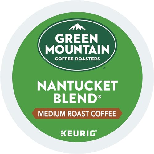 Green Mountain Coffee Roasters Nantucket Blend Keurig Single-Serve K-Cup Pods, Medium Roast Coffee, 96 Count