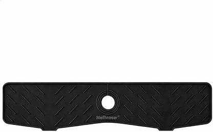 Meiliweser Silicone Faucet Splash Guard Gen 3-10° Large Slope & Adaptable Hole