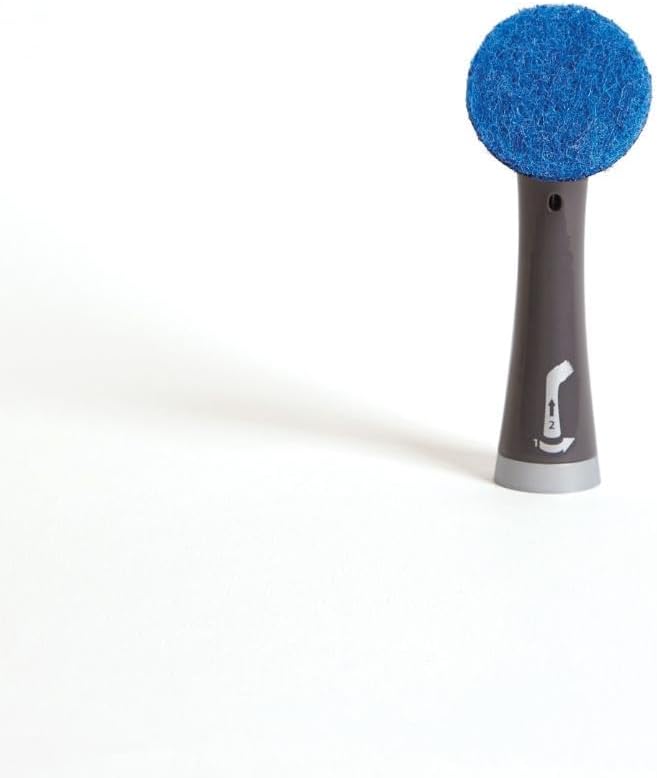 Rubbermaid Reveal Power Scrubber Attachable Scouring & XL Brush Head,